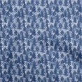 thumbnail image 1 of oneOone Silk Tabby Navy Blue Fabric Tropical Sewing Craft Projects Fabric Prints By Yard 42 Inch Wide, 1 of 4
