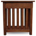 thumbnail image 2 of Leick Furniture Mission Wood End Table in Medium Oak Brown, 2 of 7