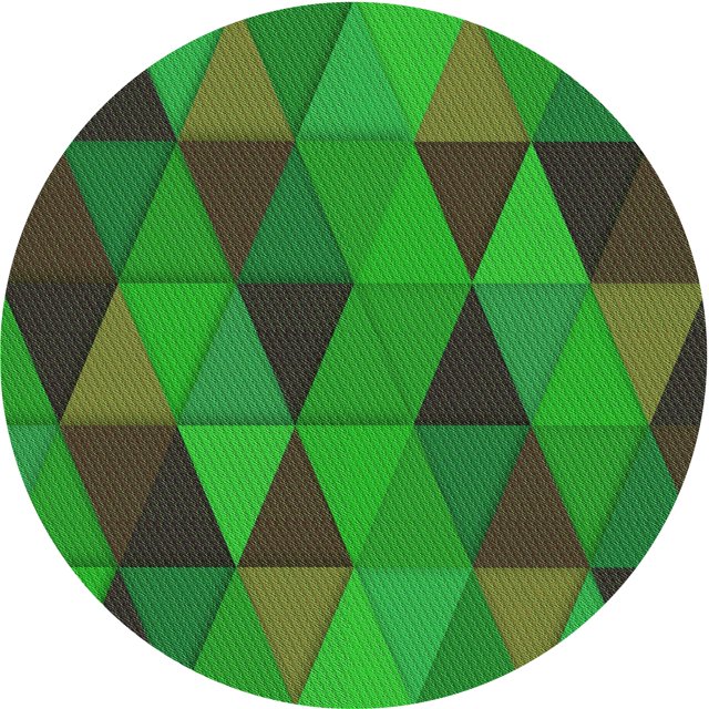 Ahgly Company Tapis Rond Lavable en Machine Intérieur Transitionnel Vert Lime, 4 Pieds Rond