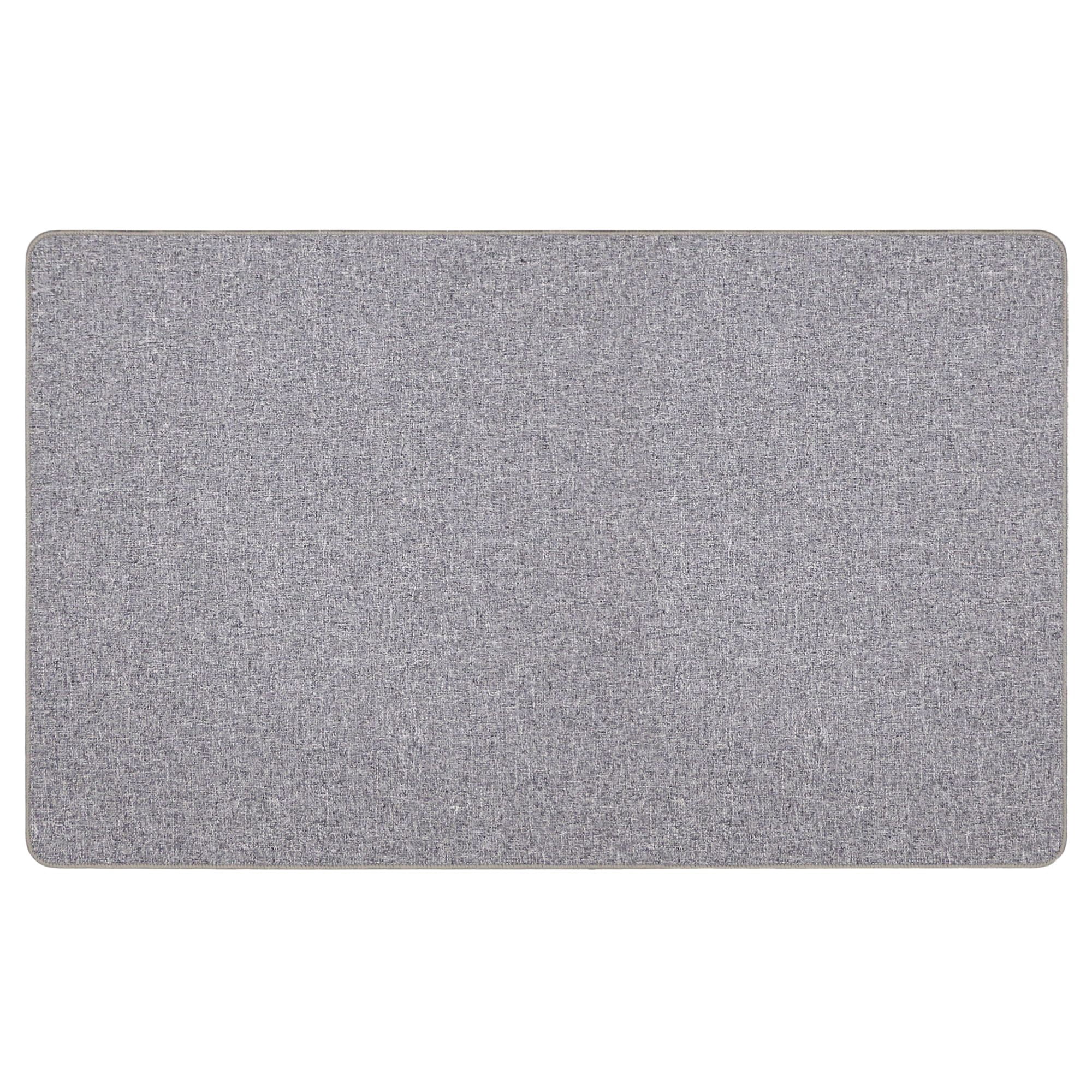 Tapis tissé plat de 3 pi x 4 pi, Wicklow, gris