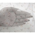 thumbnail image 4 of oneOone Viscose Chiffon Fabric Carrot & Rabbit Face Animal Print Fabric by Yard 42 Inch Wide, 4 of 4