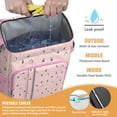 thumbnail image 2 of Sac à Dos Glacière Motif Pingouin Enneigé, Sac Glacière Isolé et Étanche, Sac à Lunch Imperméable pour Amateurs d'Animaux Mignons, Randonnée, Camping, Usage Extérieur, 2 of 6