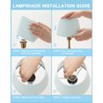 thumbnail image 2 of UMEXUS Petite Lampe Sans Fil Rechargeable, Ensemble de 2 Lampes de Table, Lumières à Intensité Réglable à Piles, Lumière d'Accent Portable pour Table Latérale, 2 of 7