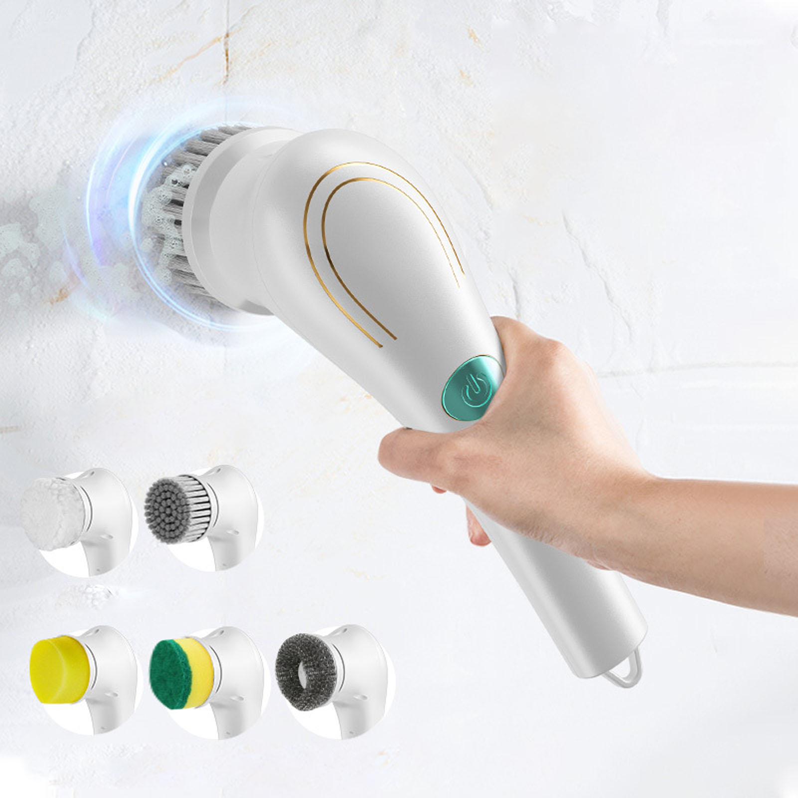 Handheld Electric Cleaning Brush Handheld Electric Dishwashing Brush Handheld Electric Scrubber Handheld Electric Spin Scrubber Cordless Handheld Scrubber Handheld Electric