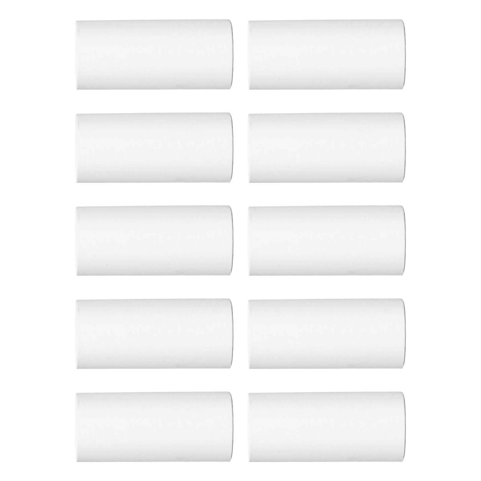 Printable Paper Rolls, 10Pcs White Printable 2.24x0.98in Thermal Printing Rolls  For Photos