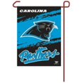 thumbnail image 1 of Carolina Panthers Flag 12x18 Garden Style 2 Sided, 1 of 1