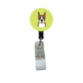 thumbnail image 1 of Carolines Treasures BB1285BR Checkerboard Lime Green Boxer Retractable Badge Reel, 1 of 2