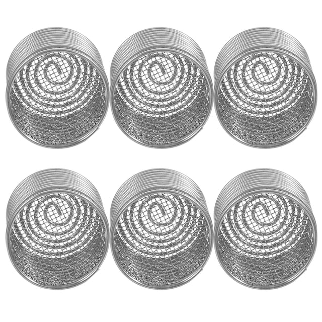 Shisuyan Contenant Rectangulaire de Fécondation Argent 6 Pcs 2.2x1.2x1.2 Po