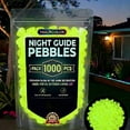 thumbnail image 2 of TTJ Yard Decor Pillows for Couch 2026 Colorful -in-the-Dark Garden Stones Night Guide Luminous Pebbles In The Dark Stepping Rocks Outdoor Landscaping Decor Glowing Stones 1000pc, 2 of 9