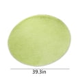 thumbnail image 3 of Back To School Supplies Sale!Fluffy Round Rug,Plush Ound Rugs for Living Room,White Faux Fur Rug,Fluffy Washable Shag Rug for Living Room, Fuzzy Small Circle Rug for Bedroom Dorm Plush Rug Room, 3 of 8