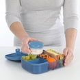 thumbnail image 3 of Sistema Ocean Bound Plastic Bento Box, 1.1 L Lunch Box, BPA-Free, Teal or Blue (Colour Not Selectable), 3 of 8