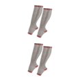 thumbnail image 4 of Maytalsory Chaussettes de Compression Respirantes à Fermeture Éclair Performance avec Confort Maximal Gris P/M 2Ensemble, 4 of 6