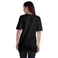 thumbnail image 3 of Inkmeso T-Shirt Basique en Coton à Col Rond pour Femmes Coupe Ample Décontracté Long Haut d'Entraînement, 3 of 8