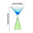 thumbnail image 3 of Elegant Colorful Glassware Set for Drinkware Ideal Kitchen Utensils and Decorative Giving, 3 of 3