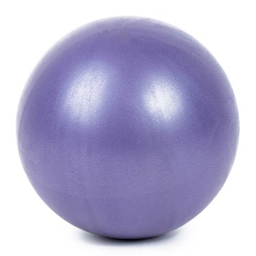 Yeacher 25cm Yoga Ball -burst Thick Stability Ball Mini Pilates Barre Physical Ball