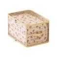 thumbnail image 2 of Todaioua Squirrel Pattern Foldable Storage Box with Lid - Fabric Closet Organizer Bin for Sweaters Blankets Pants, Large Capacity Collapsible Wardrobe Bedroom Container, 2 of 6