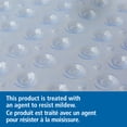thumbnail image 4 of Mainstays Oversized PVC Tub Mat for Inside Bathtub or Shower, 39.5" x 15.8", Clear, 4 of 7