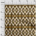 thumbnail image 1 of oneOone Cotton Poplin Fabric Geometric Ikat Print Fabric By The Yard 42 Inch Wide, 1 of 4