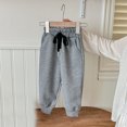 thumbnail image 2 of Yuyuzo Pantalon Bébé Élastique à Cordon Taille Haute Unisexe Enfants Bas Resserré avec Poches, 2 of 3