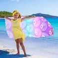 thumbnail image 4 of XZNGL Microfiber Beach Towel Super Sandproof Beach Blanket Multi-Purpose Towel for Travel Swimming Pool Camping, 4 of 7
