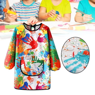 Kids Art Smock Painting Apron Lightweight Art Class for Baking Handwork Baby A S