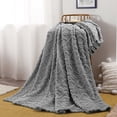 thumbnail image 1 of Meitianfacai 70*100cm Super Soft Warm Solid Warm Micro Plush Fleece Blanket Throw Rug Sofa Bedding, 1 of 4
