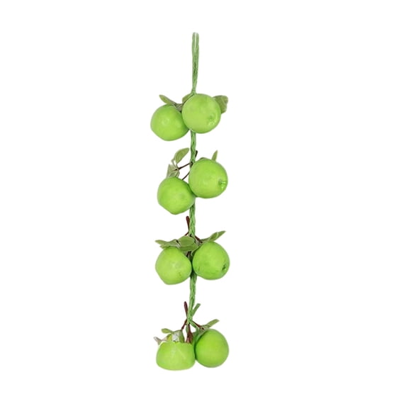 Foam Vegetable String Wall Hanging Ornament Realistic Veggie Garland Farmhouse Kitchen Prop for Photography and Commercial Display