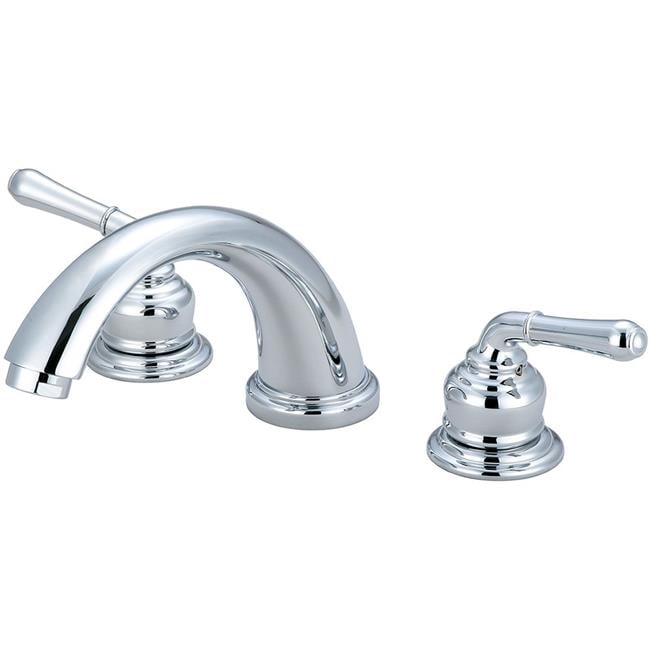 Accent P-1131T Accent Two Handle Roman Tub Trim Set - Chrome