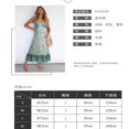 thumbnail image 4 of MesaSe Robe à Bretelles Sexy pour Femmes Imprimé Floral Sans Manches Col en V une Pièce, 4 of 4