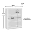 thumbnail image 4 of Sauder Select 3-Shelf Bookcase, 4 of 6
