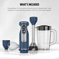 thumbnail image 2 of Ninja Immersion Blender and Whisk, Hand Stick Blender, 4 Speeds, with SplatterShield and PanProtect, 4-Cup Blending Vessel, Dishwasher Safe, 5-ft Cor, 2 of 10