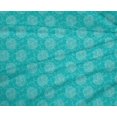 thumbnail image 4 of oneOone Polyester Lycra Fabric Spiral Block Printed Fabric 1 Yard 56 Inch Wide, 4 of 4