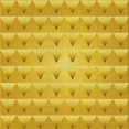 thumbnail image 1 of Ahgly Company Tapis d'Intérieur Lavable en Machine Carré Transitionnel Or Jaune, 7 Pieds Carré, 1 of 7