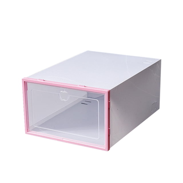Birdeem Folding Storage Thickened Transparent Shoe Box Drawer Type Free Combination Shoe Storage Box Plastic Shoe Box, Women Style