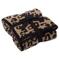 thumbnail image 2 of Wild Leopard Throw Soft Blanket Comfy Cozy Warm Fluffy Fall Winter for Chair Bed Sofa Couch Travel Gift, 2 of 8