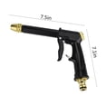 thumbnail image 2 of RKSTN High Pressure Faucet High Pressure Power Washer-high Pressure Cleaning Tool,Flexible Water Hose Universal Nozzle,Gutter Patio Car Pet Window Cleaning Tool ( On-ly Water Gun), 2 of 8