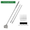 thumbnail image 4 of Stainless Steel Aquarium Algae Scraper with 10 Blades - 90cm Length, Silver Fish Tank Cleaner Tool for Easy Algae Removal, Non-Dead Angle Design, Gift Box Packaging, Suitable for Freshwater Aquariums, 4 of 6