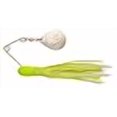 thumbnail image 2 of H&H Willow Double Spinner 3/8 (6cd) Chartreuse/White, 2 of 2