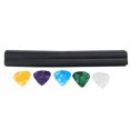 thumbnail image 1 of Pince à Guitare en Plastique Excellente Poignée Souple Support de Pic avec 5 Pics de Guitare Celluloïd, 1 of 14