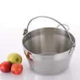 thumbnail image 1 of i Kito Poêle en Maslin pour Faire de la Confiture en Acier Inoxydable, Casserole de Conservation et Seau à Poignée, Poêle de Camping (9 L-9 Qt), 1 of 6