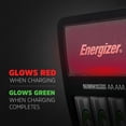 thumbnail image 2 of Energizer Recharge Value Charger for NiMH Rechargeable AA and AAA Batteries, 2 of 8