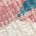 thumbnail image 4 of Ladole Rugs Blue Pink Turquoise Indoor Modern Area Rug Mat Carpet Runner for Living Bed room Entry way Patio Small Medium Large Non Slip Skid Size 3x5. 4x6 5 x 8 7 x 10, 9 by 12 11 feet ft, 4 of 4