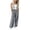 Gris, variante sur HXWCHs Combinaison à Jambe Fuselée pour Femmes, Décontractée, Sans Manches, à Bretelles, Ajustable, Ample, Combinaison Extensible, Pantalon Long, Barboteuse avec Poches, TTG, Rouge