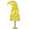 thumbnail image 1 of Costway 5 FT Bendable Christmas Tree with 216 Branch Tips, 80 Warm White LED Lights, 1 of 10