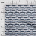 thumbnail image 2 of oneOone Polyester Spandex Teal Blue Fabric Block Craft Projects Decor Fabric Printed By The Yard 56 Inch Wide-Q0, 2 of 5