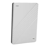 2.5inch External Hard Drive, USB 3.0 Aluminium Alloy Portable Mini External Hard Drive, 5Gbps Ultra Slim External Mobile Hard Drive Hard Disk for Computer TV Phone