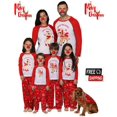 thumbnail image 1 of EIMELI Pyjamas de Noël pour la Famille Imprimé Gingerbread Man, 1 of 11