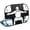 Blue, variant on Soccer Goal for Kids Portable Foldable Dual-Purpose Design Backyard and Soccer Training and Shooting Practice