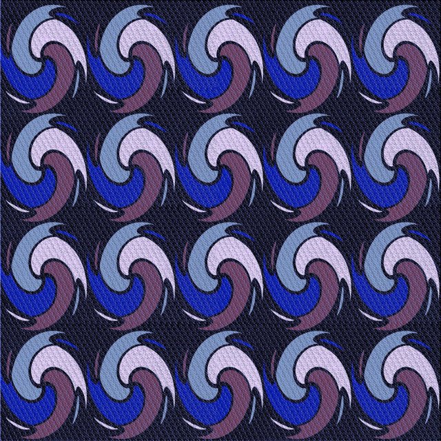 Ahgly Company Machine Washable Indoor Square Transitional Periwinkle Purple Area Rugs, 4' Square