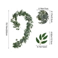 thumbnail image 3 of WRKEKC Clearance Simulated Willows Leaf Eucalyptuss Rattan Artificial Round Apples Leaf Ivy Wedding Party Decoration Eucalyptuss Leaf Rattan, 3 of 6